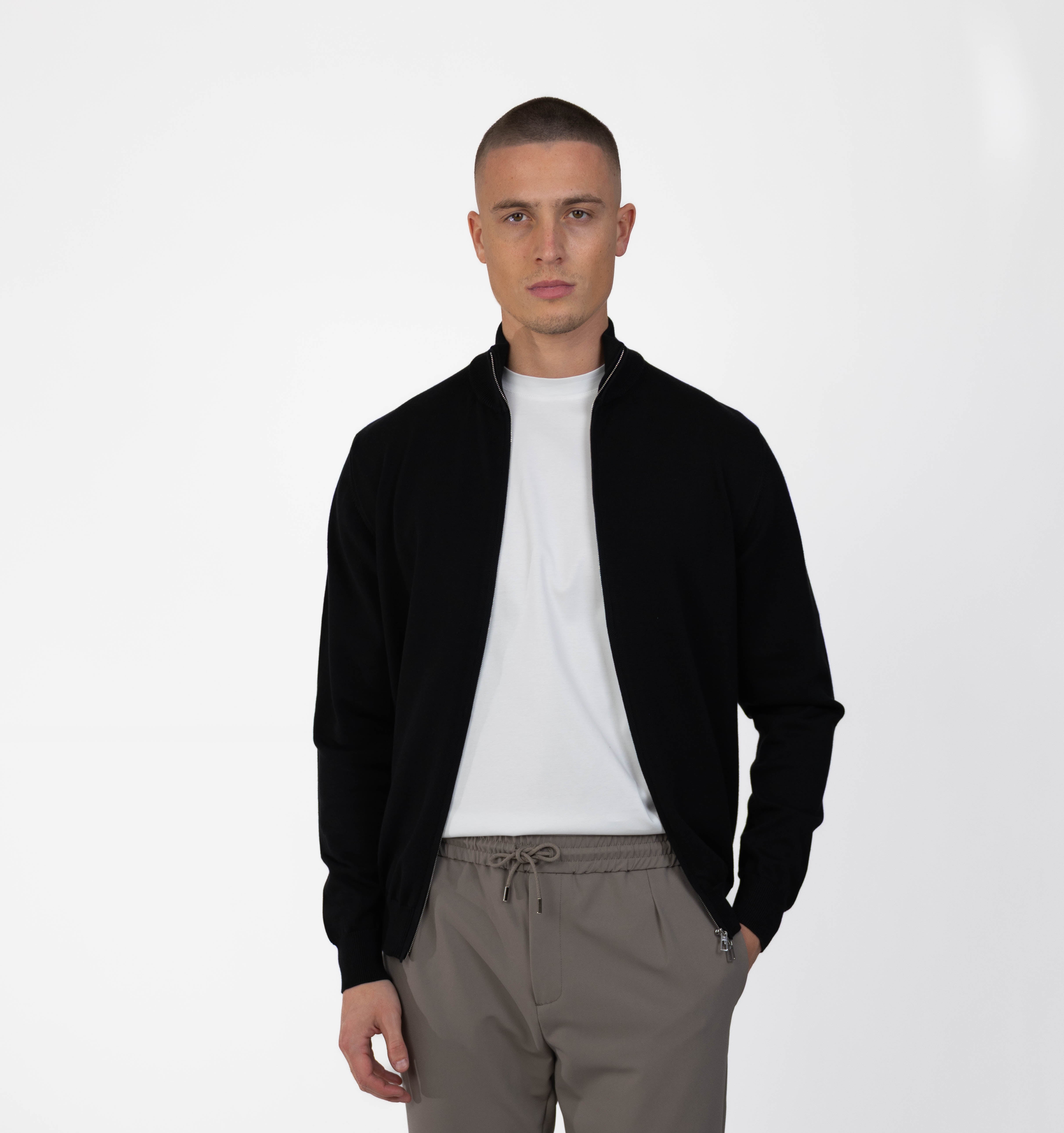 MERANO FULL ZIP - VLACK