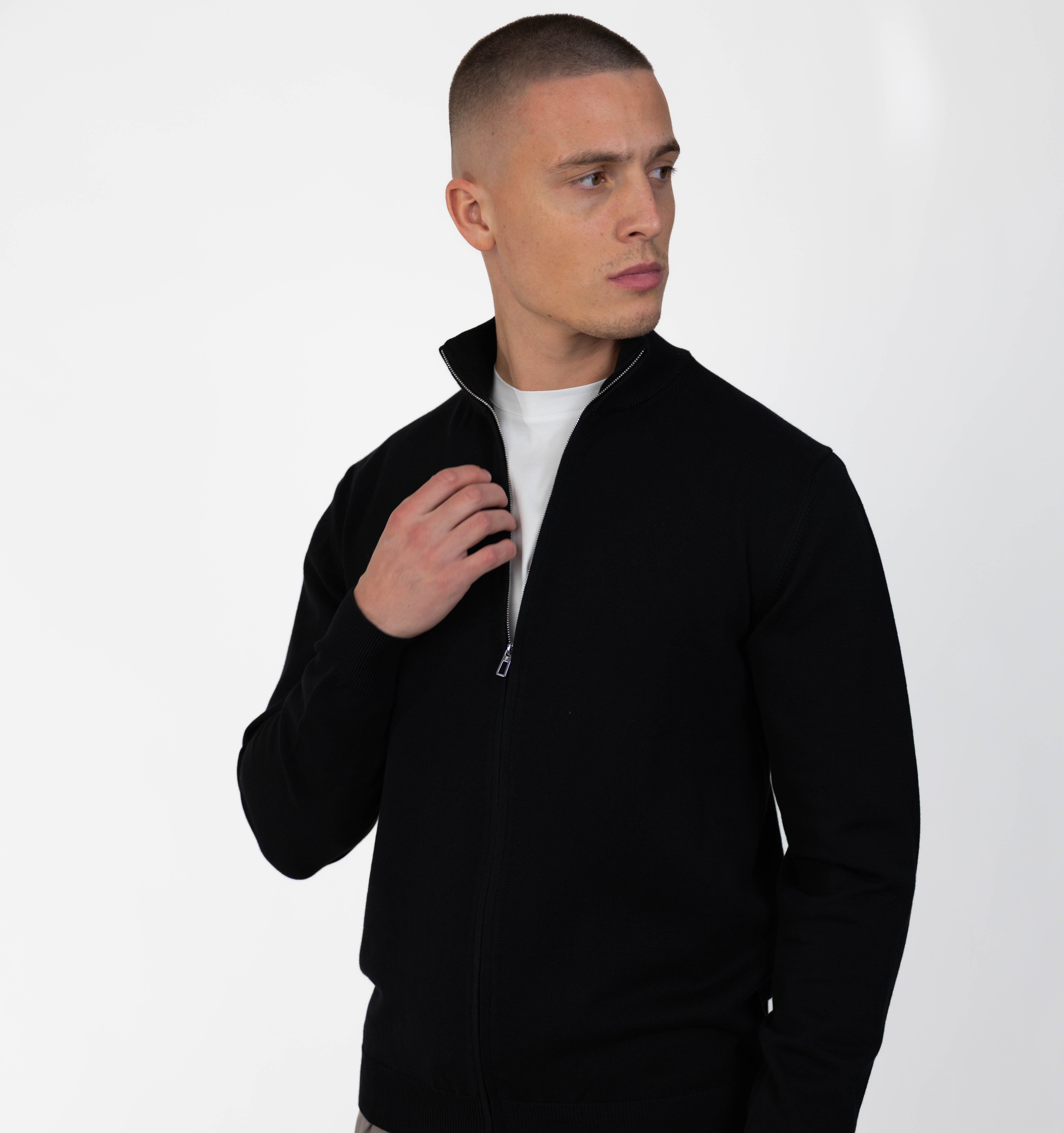 MERANO FULL ZIP - VLACK