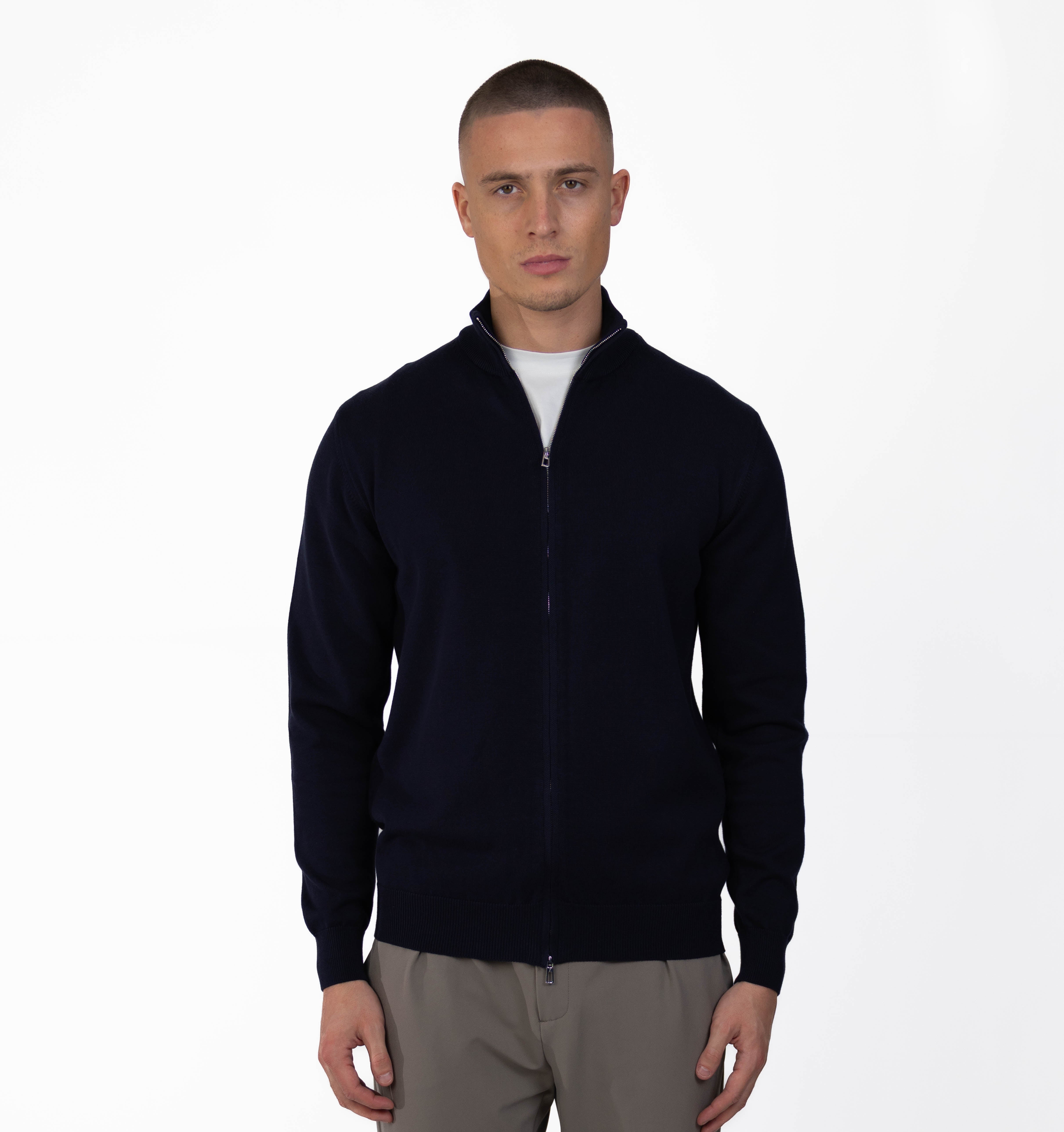 MERANO FULL ZIP - NAVY