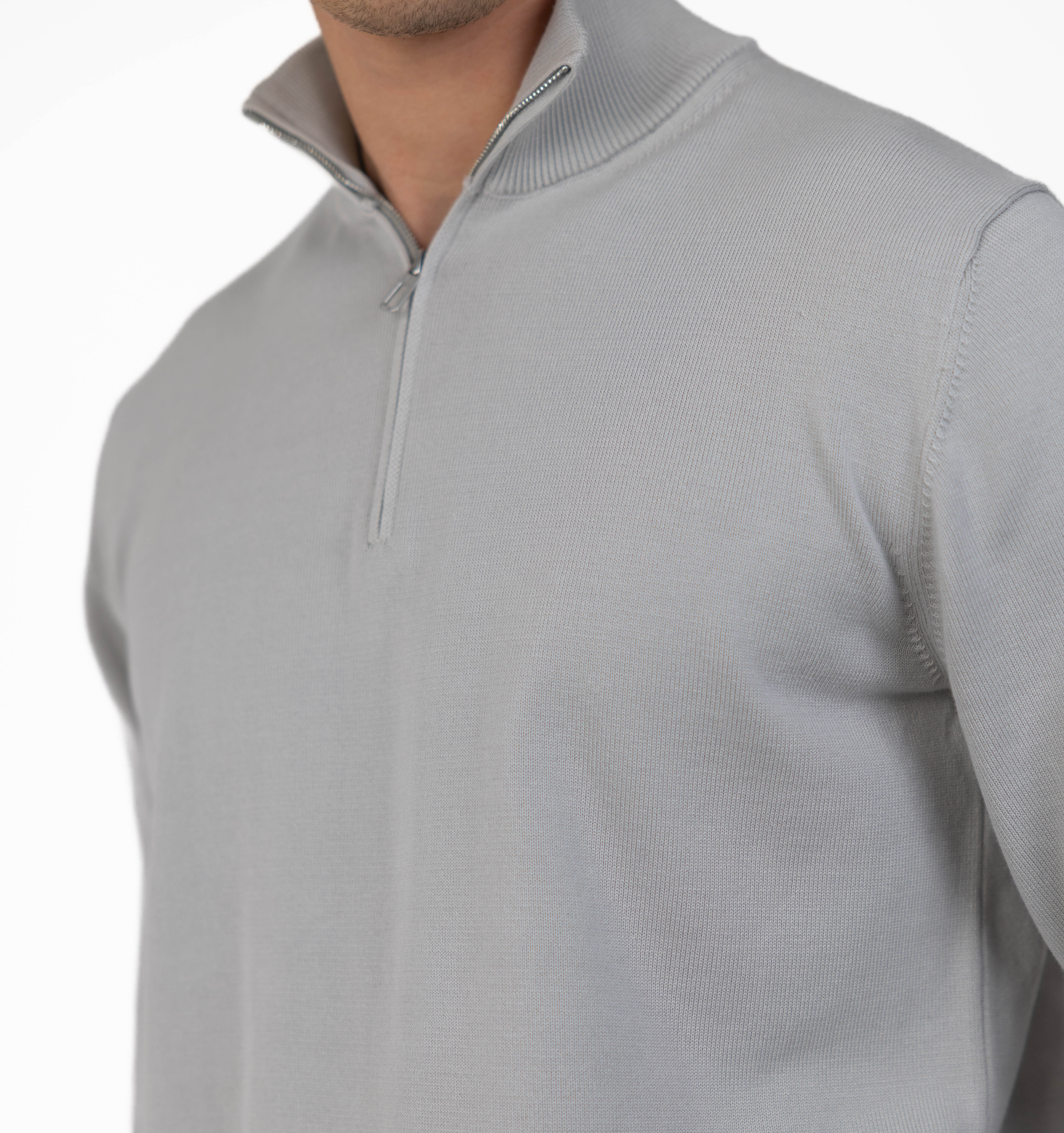 MERANO HALF ZIP - GREY