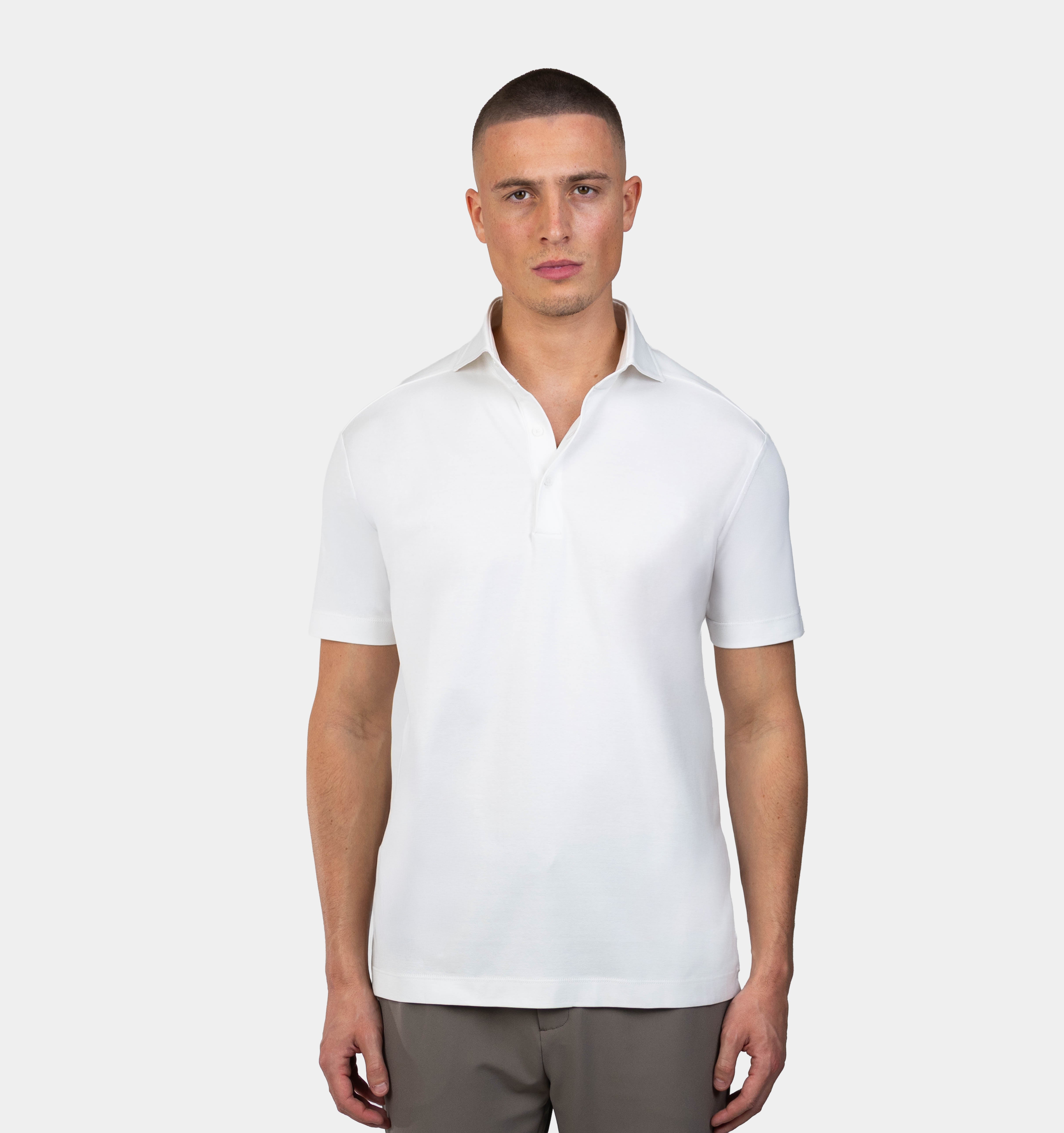 LUSO POLO - WHITE