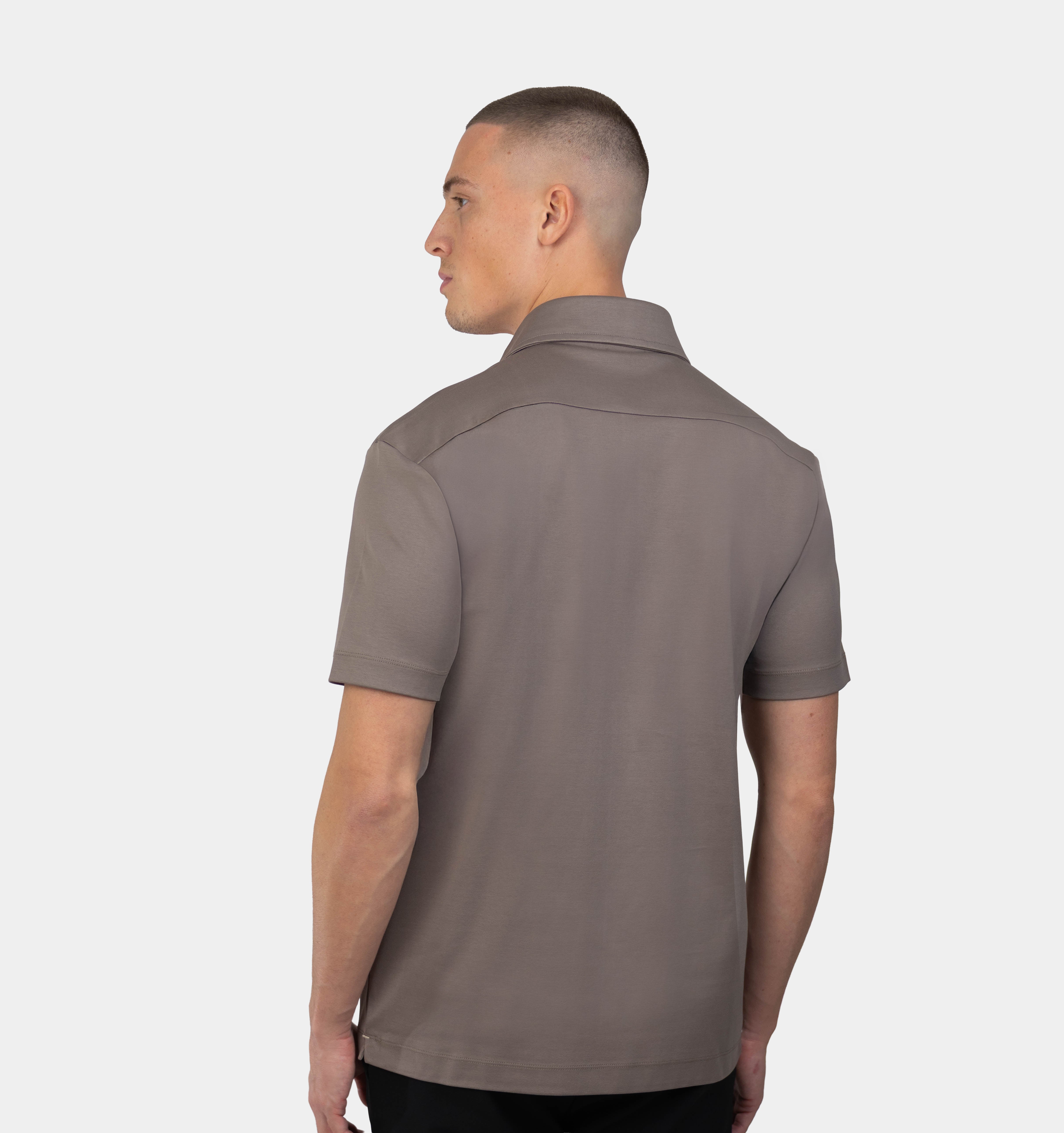 LUSO POLO - TAUPE
