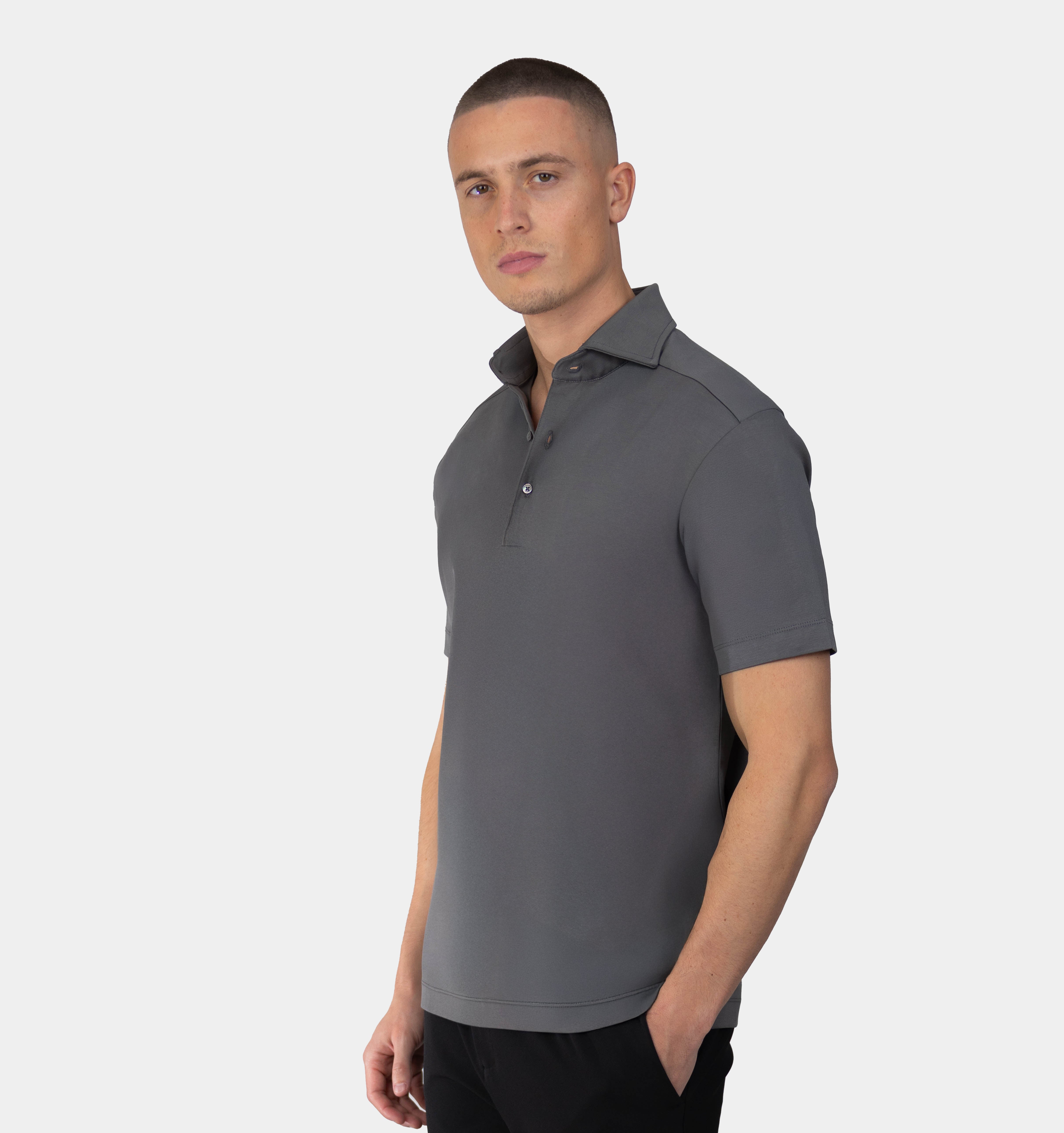 LUSO POLO - DARK GREY