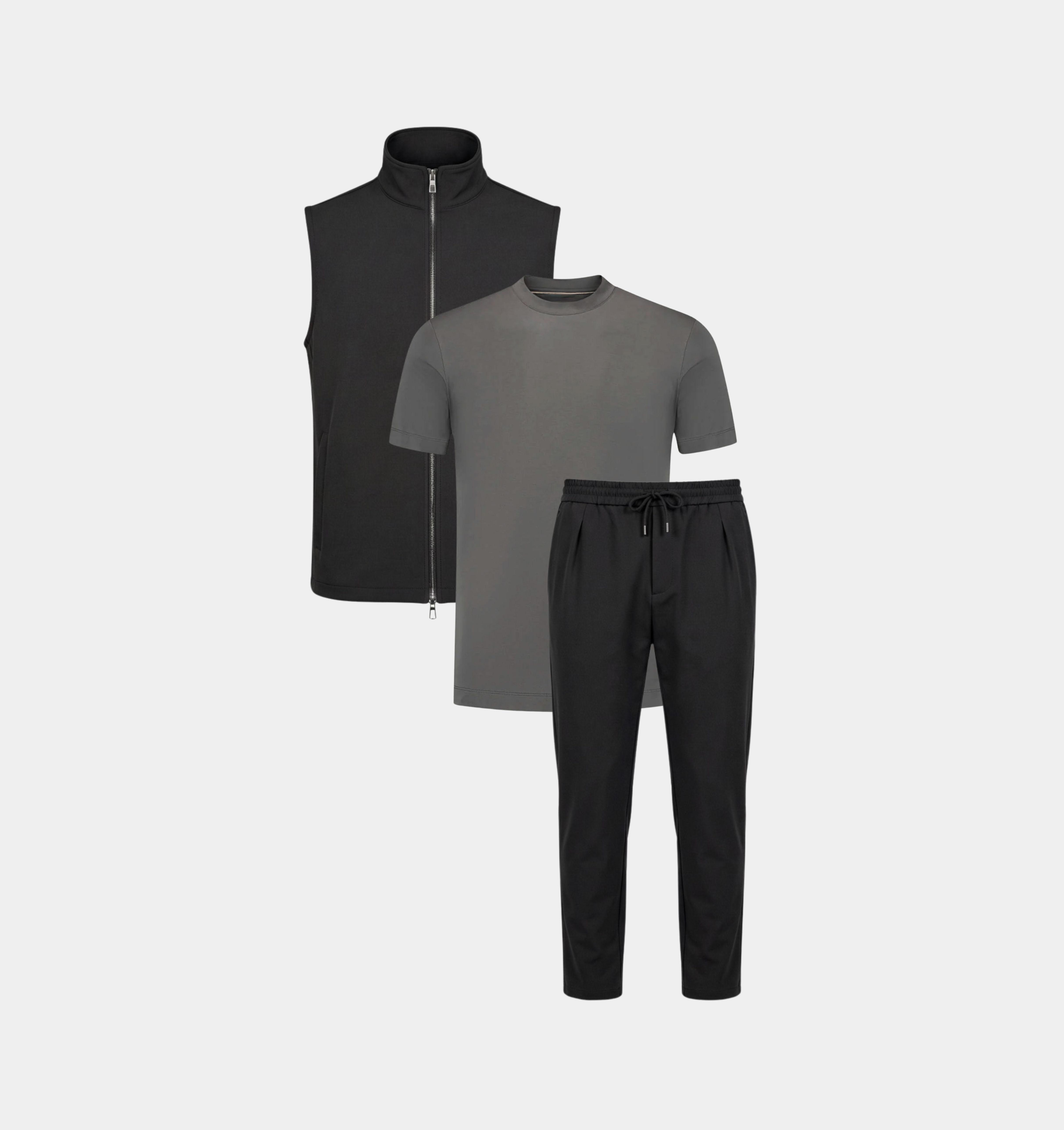 TECH SET - BLACK & FERETTI - DARK GREY