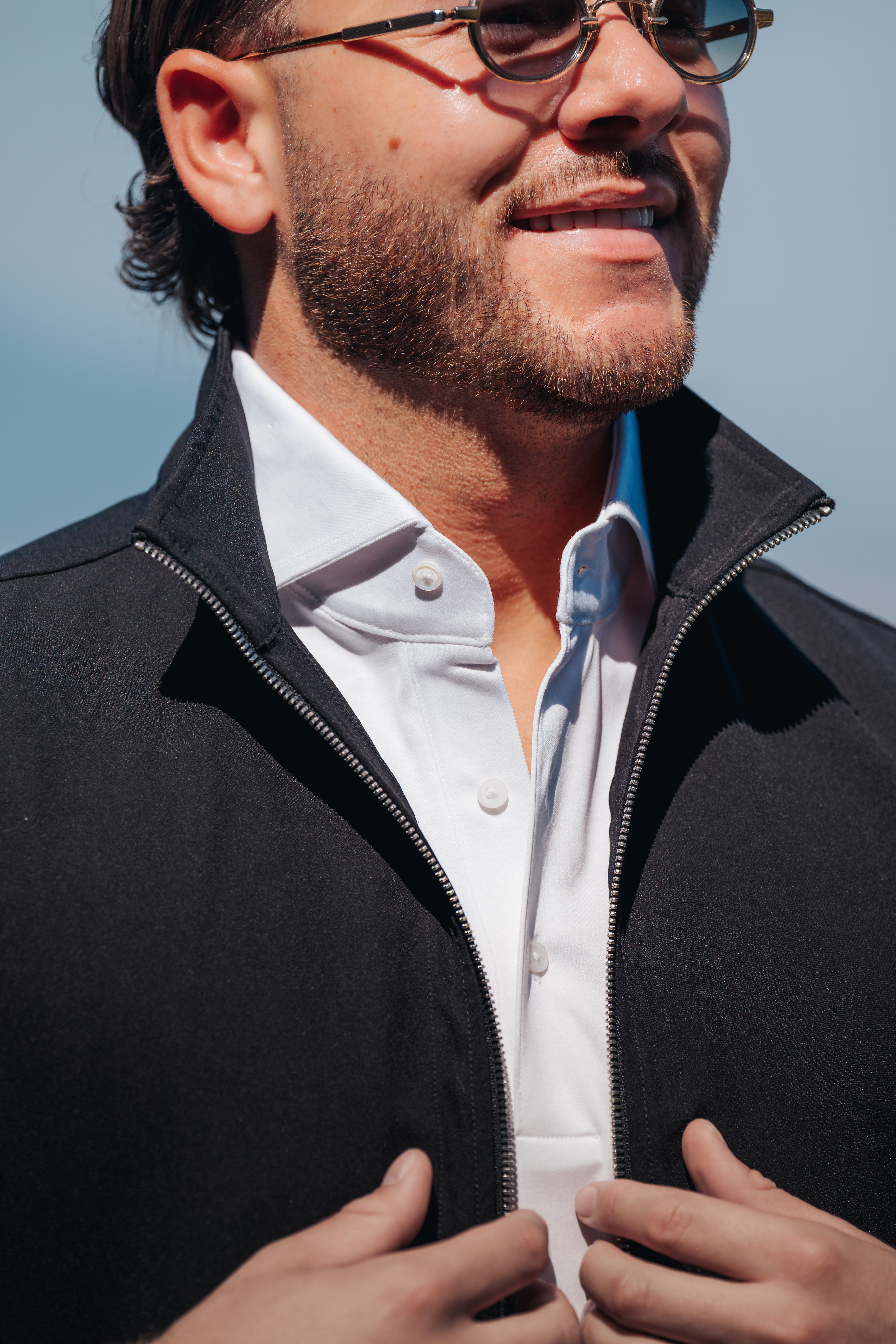 LUSO POLO - WHITE