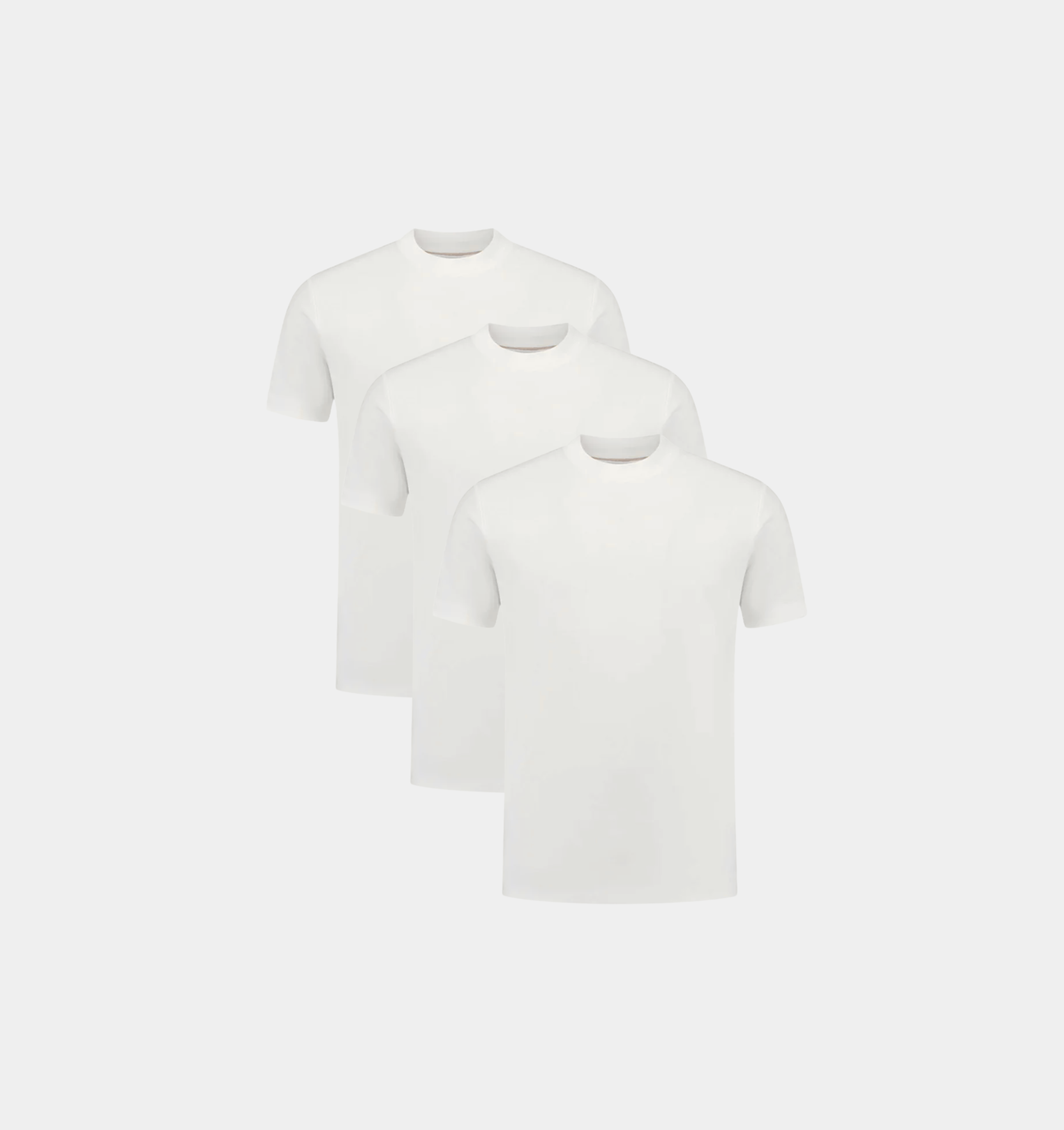 FERETTI T-SHIRT 3 PACK - WHITE