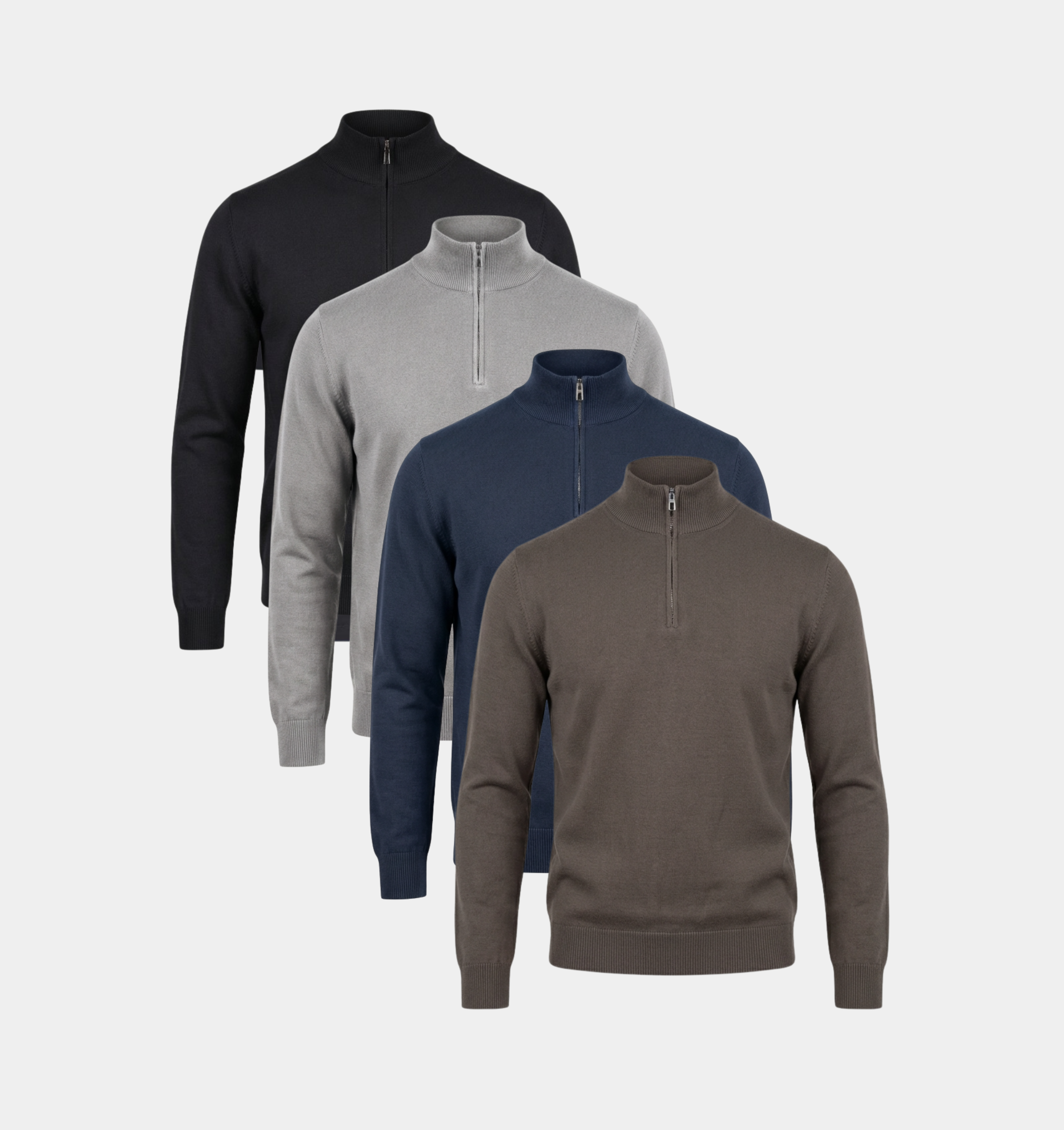 MERANO HALF ZIP - 4 PACK