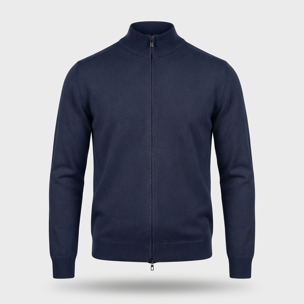 MERANO FULL ZIP - NAVY