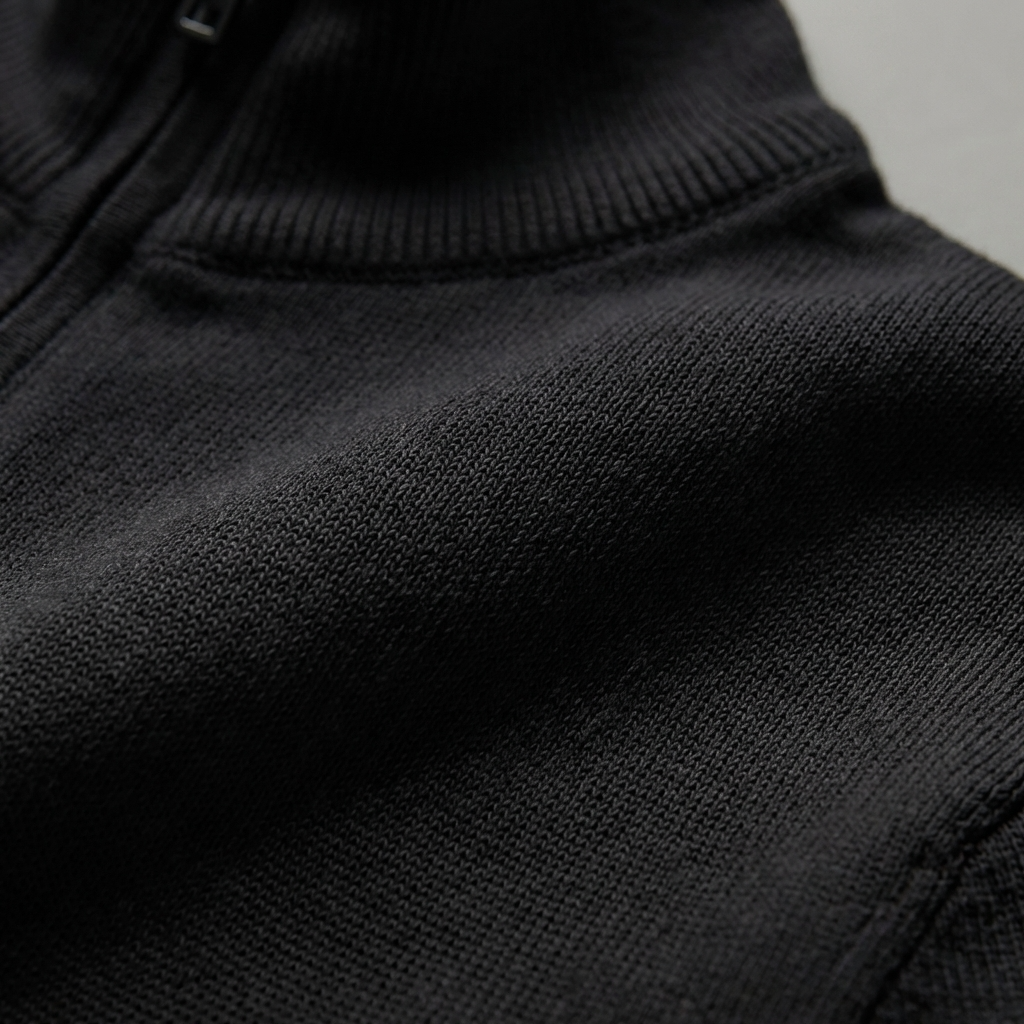 MERANO HALF ZIP - BLACK