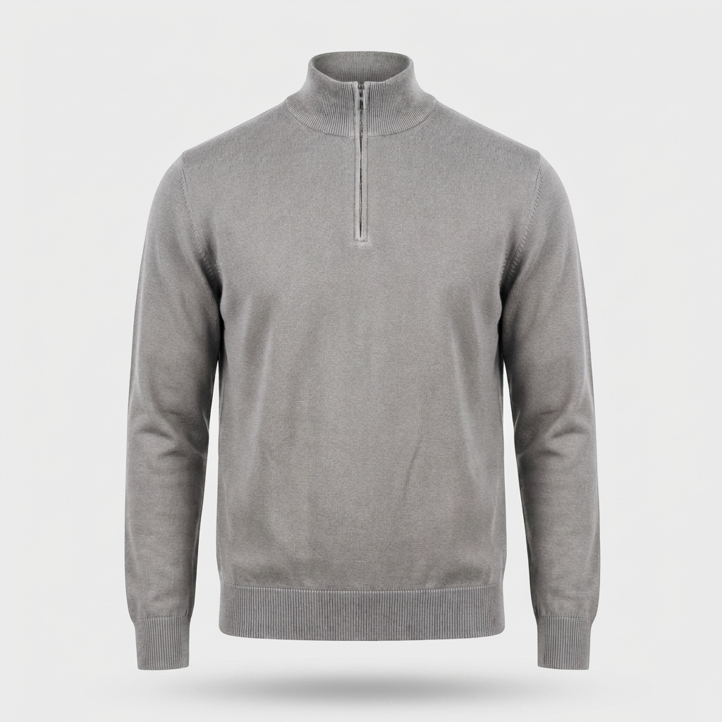 MERANO HALF ZIP - GREY