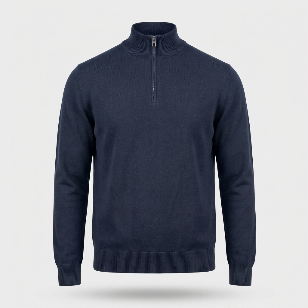 MERANO HALF ZIP - NAVY