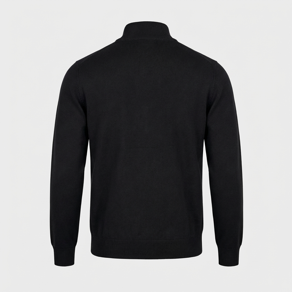 MERANO FULL ZIP - BLACK