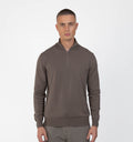 MERANO HALF ZIP - TAUPE