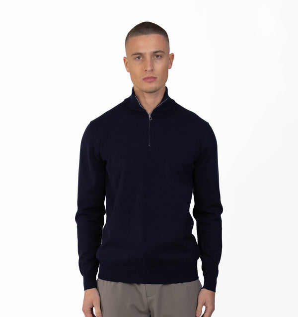 MERANO HALF ZIP – NAVY