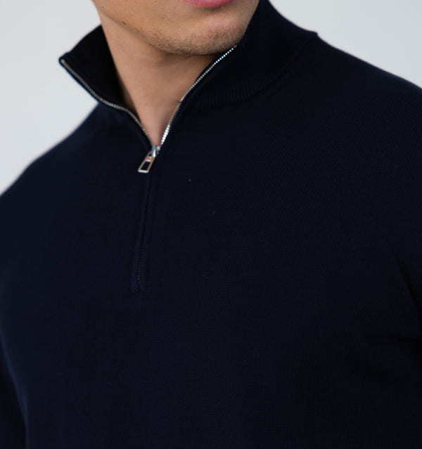 MERANO HALF ZIP – NAVY