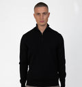 MERANO HALF ZIP - BLACK