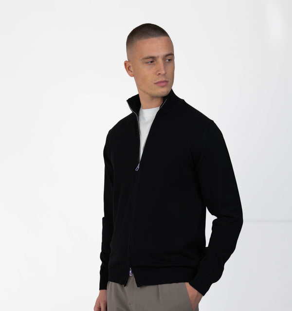 MERANO FULL ZIP - VLACK