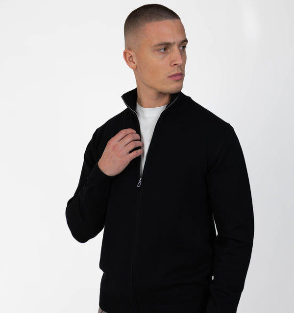 MERANO FULL ZIP - VLACK