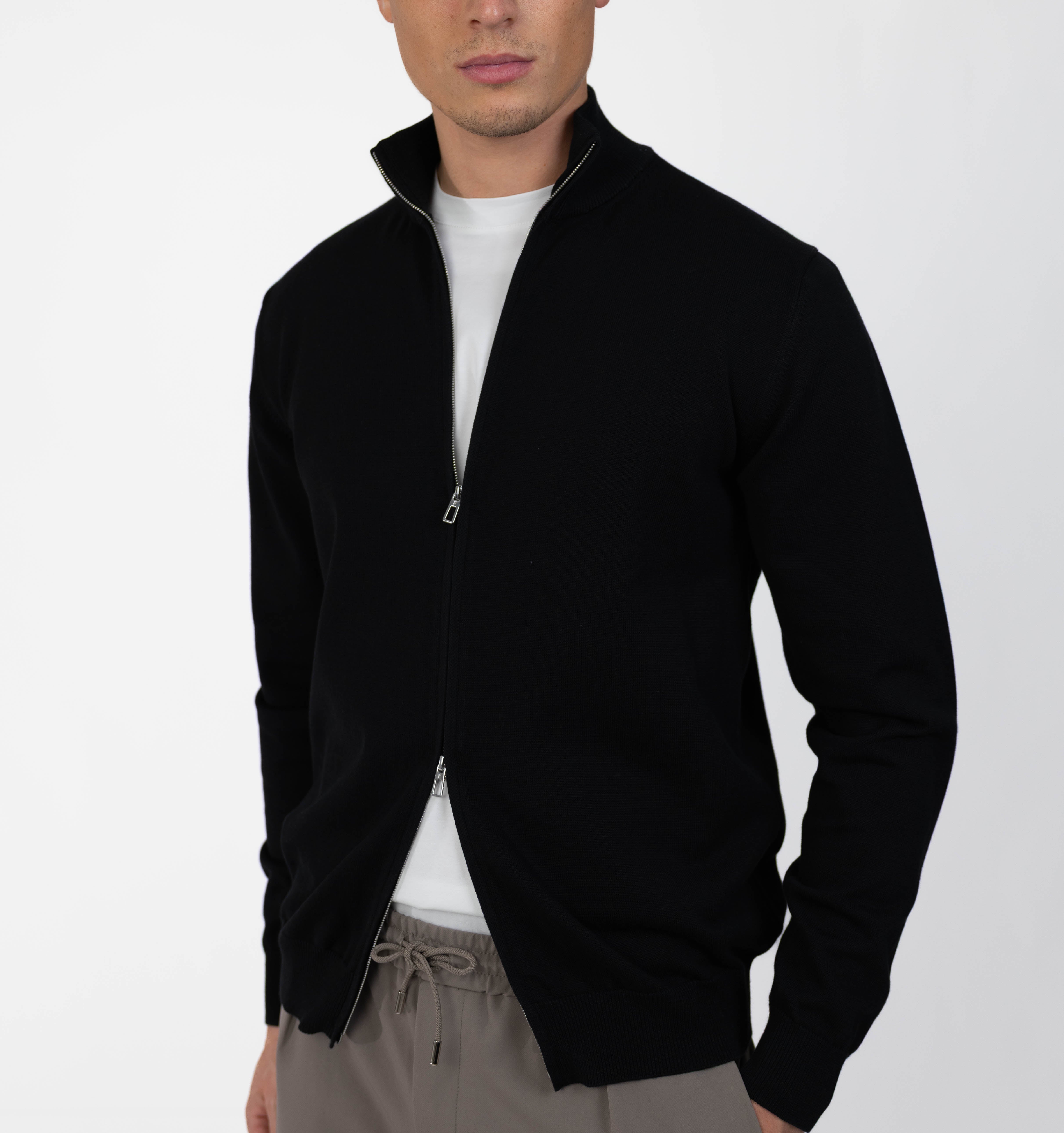 MERANO FULL ZIP - VLACK
