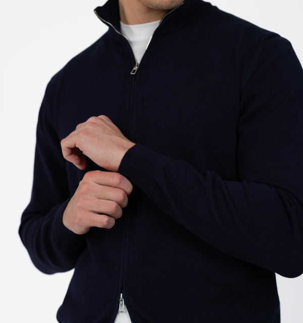 MERANO FULL ZIP –DARK NAVY