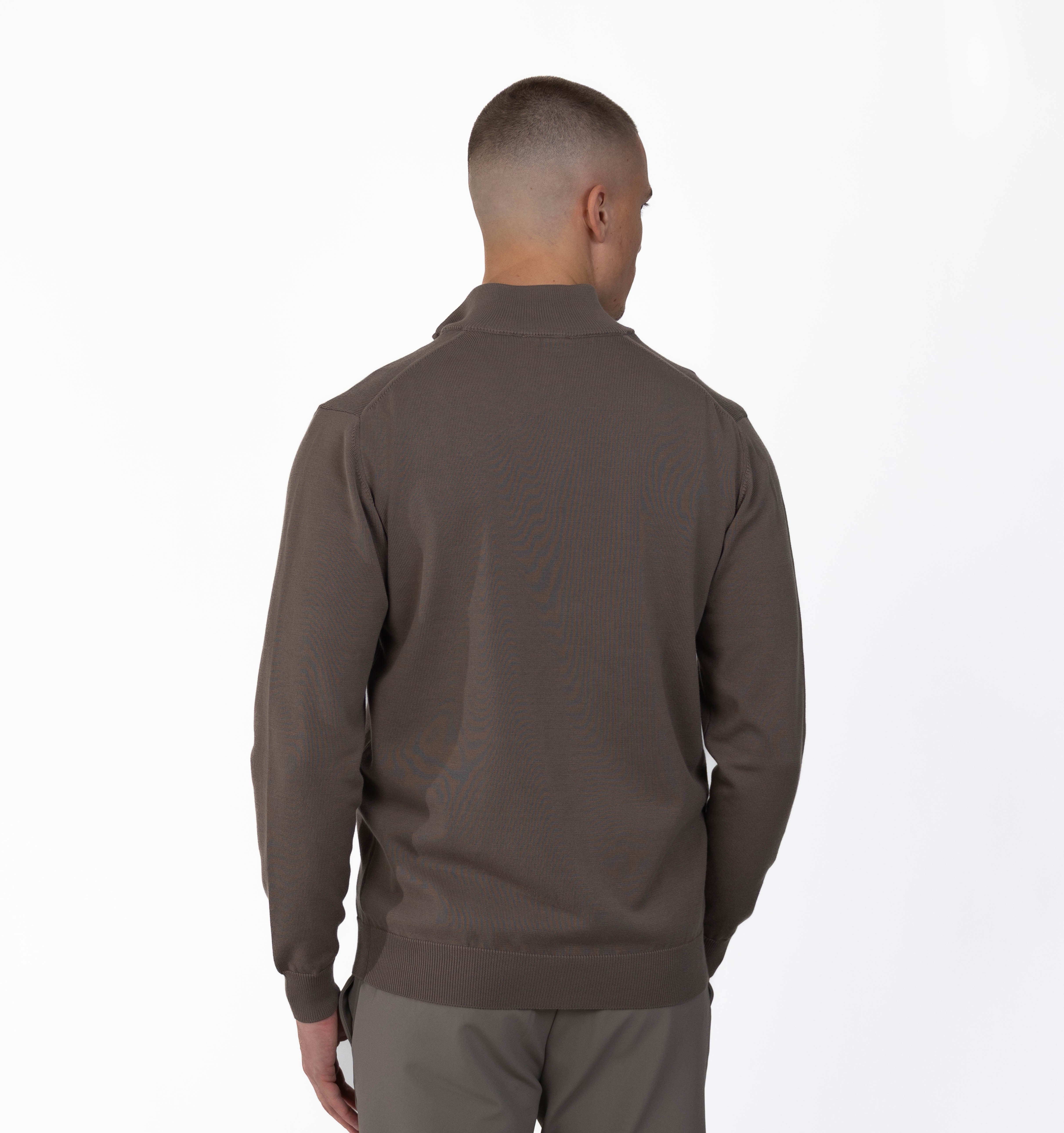 MERANO FULL ZIP - TAUPE