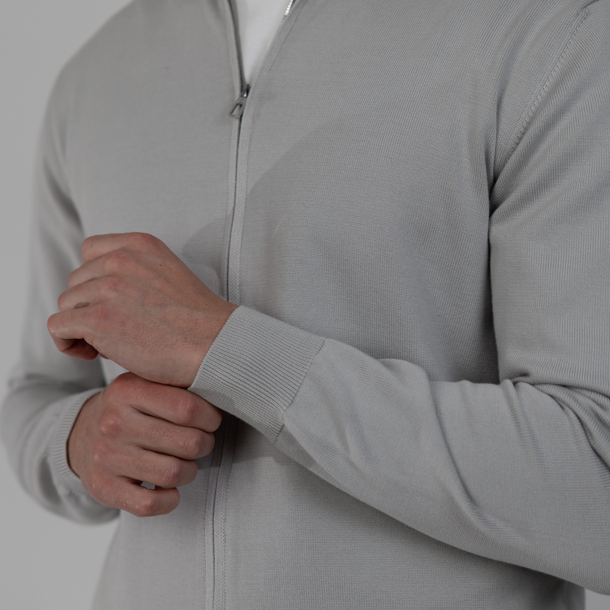 MERANO FULL ZIP - GREY