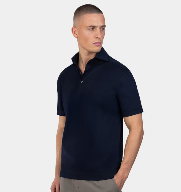 LUSO POLO - MARINEBLAU