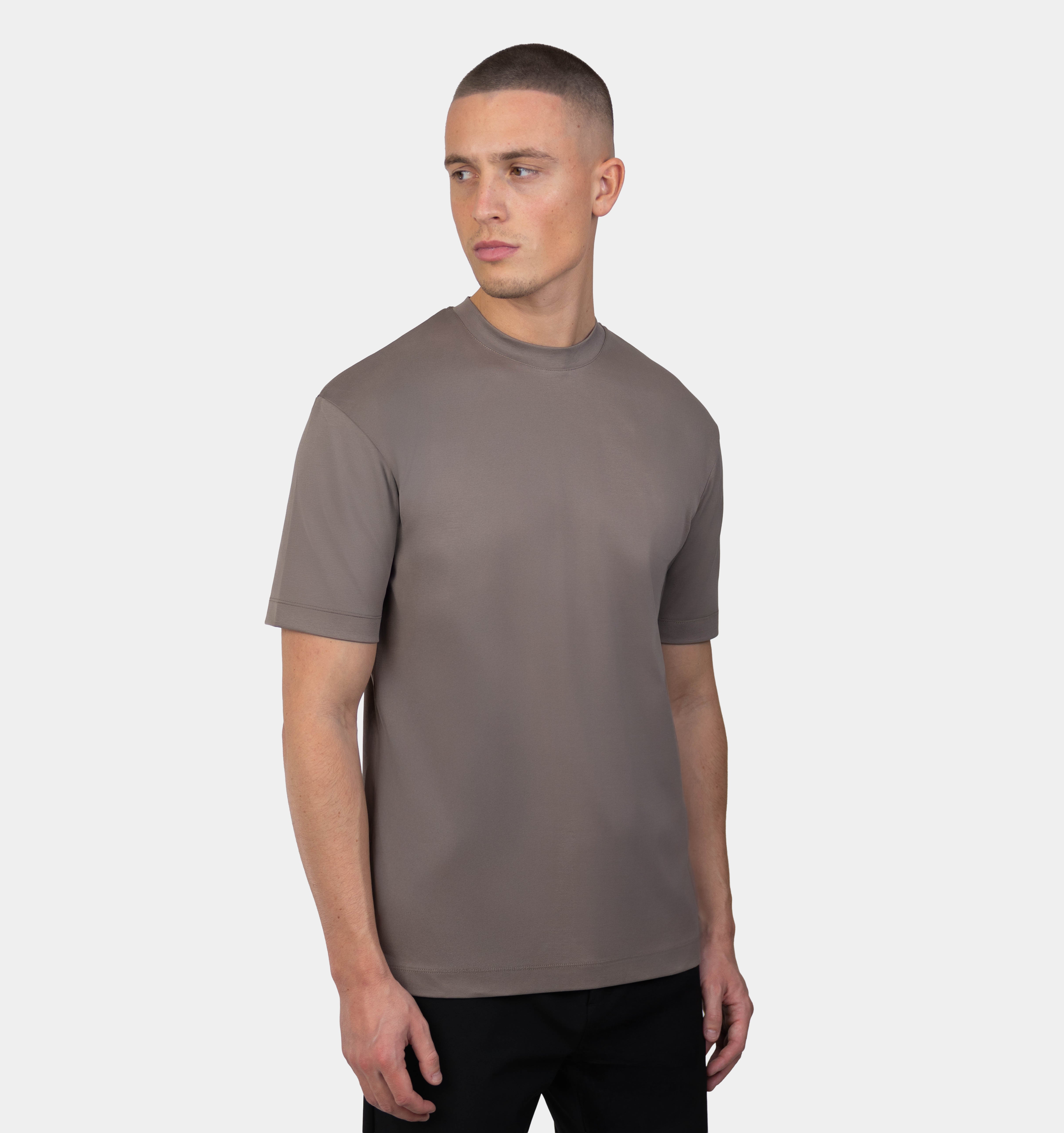 FERETTI T-SHIRT - TAUPE