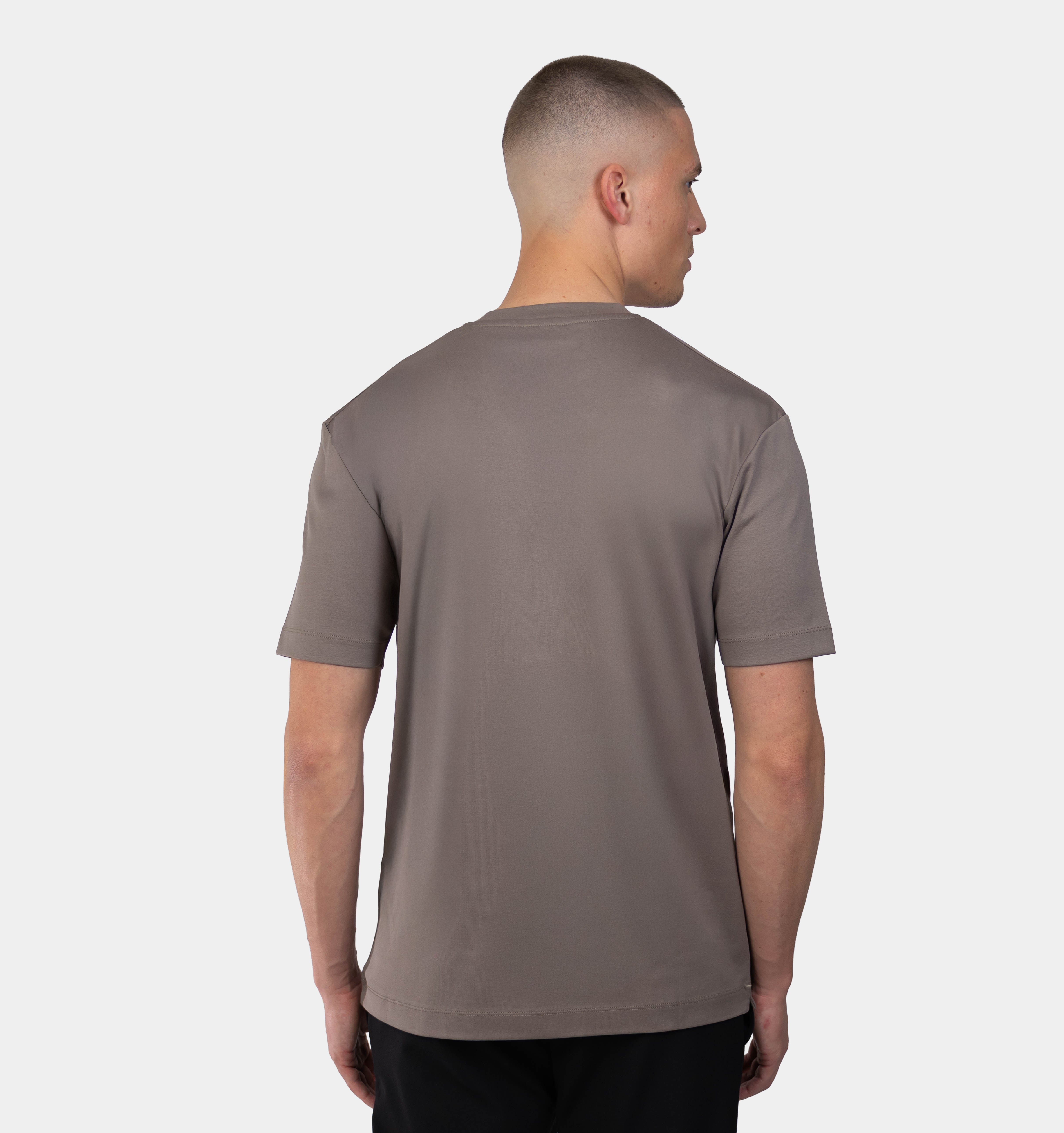 FERETTI T-SHIRT - TAUPE