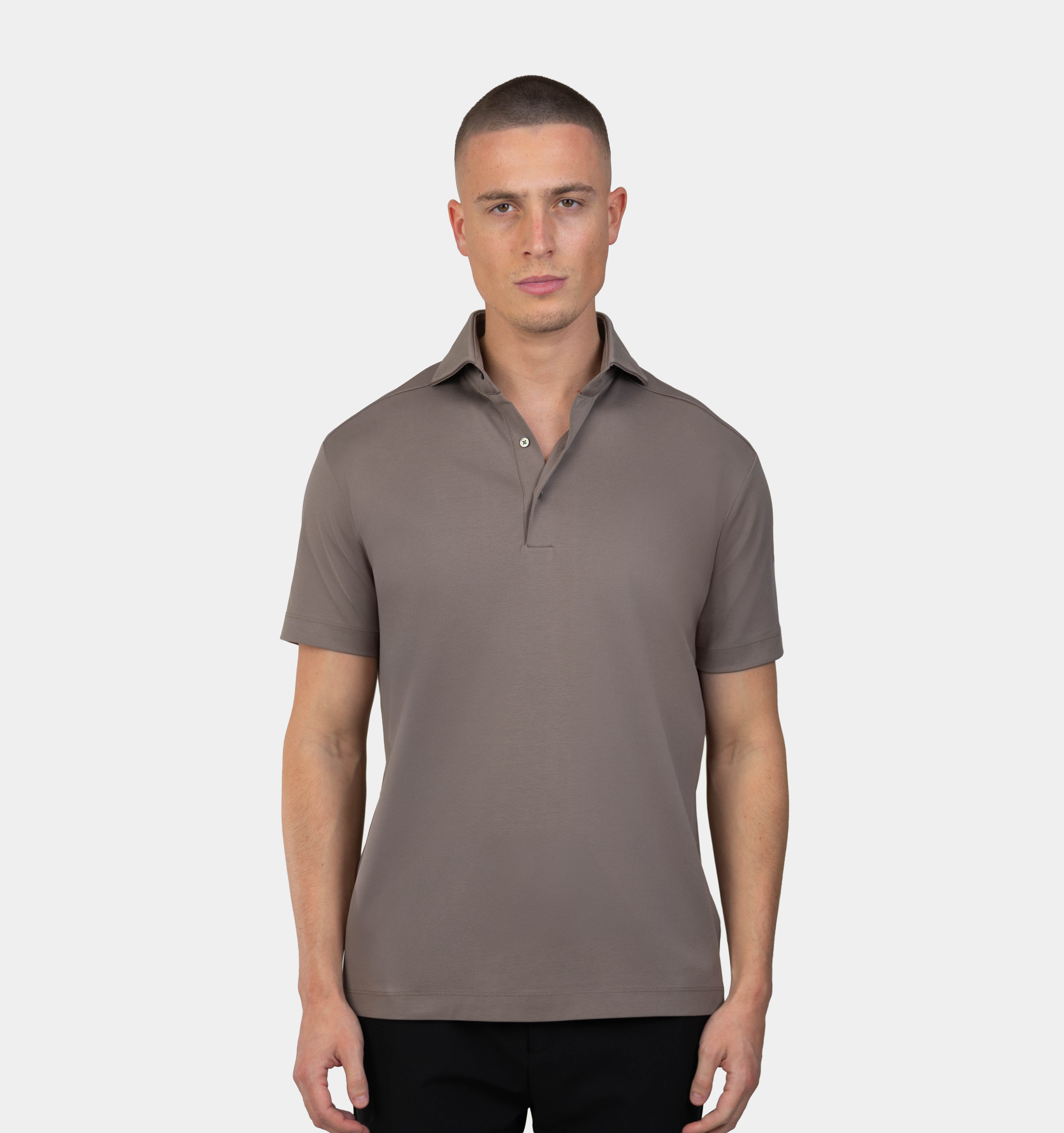 LUSO POLO - TAUPE