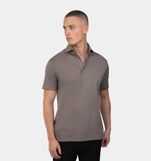LUSO  POLO – TAUPE