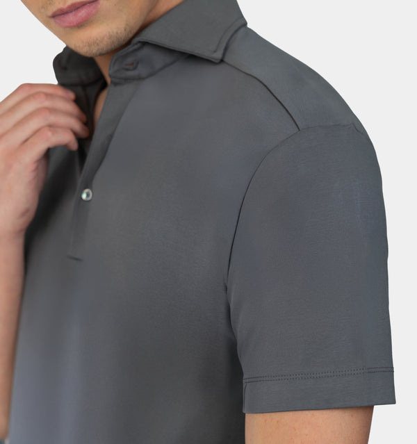 LUSO  POLO – DARK GREU