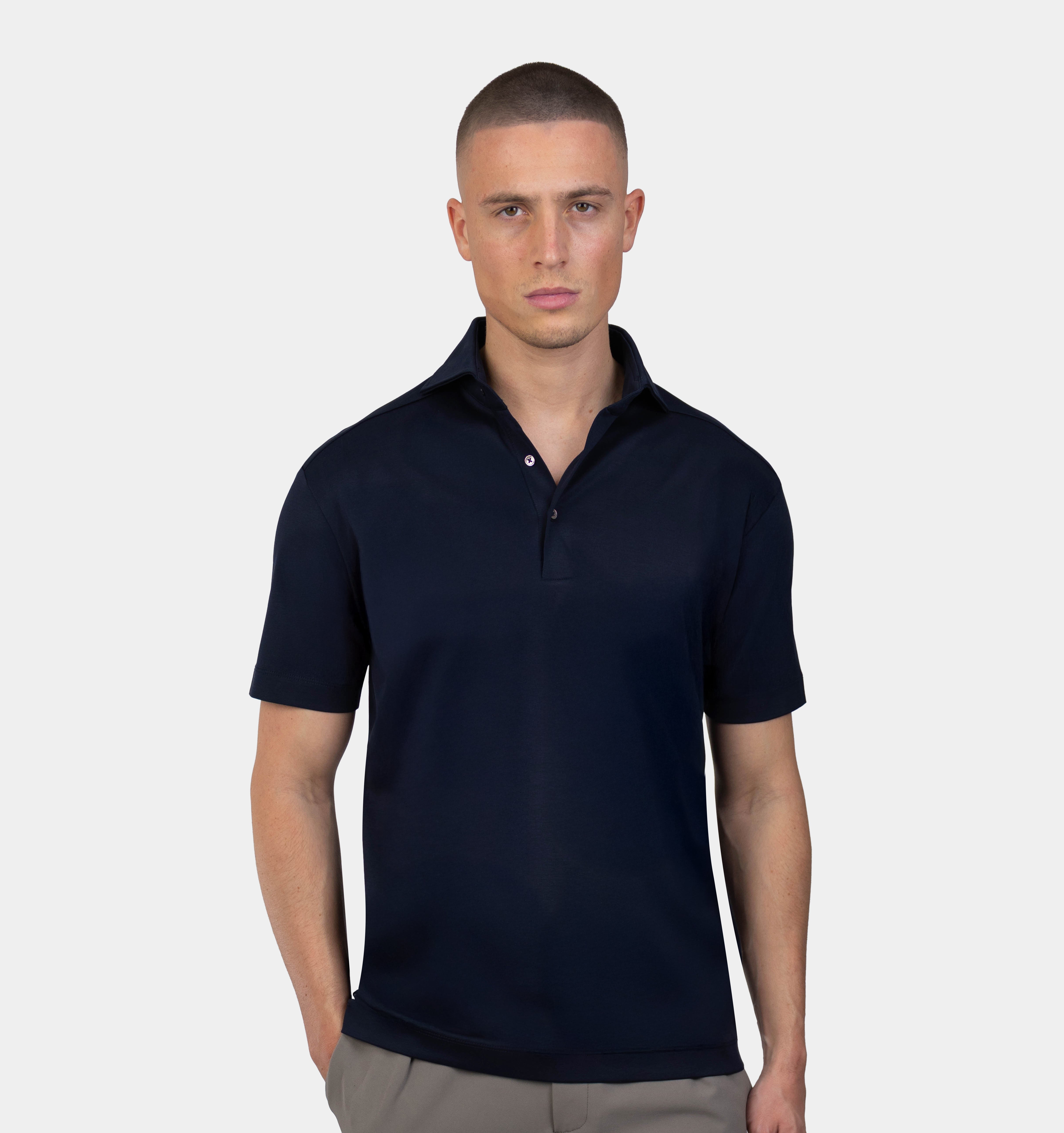 Aman met luso polo navy