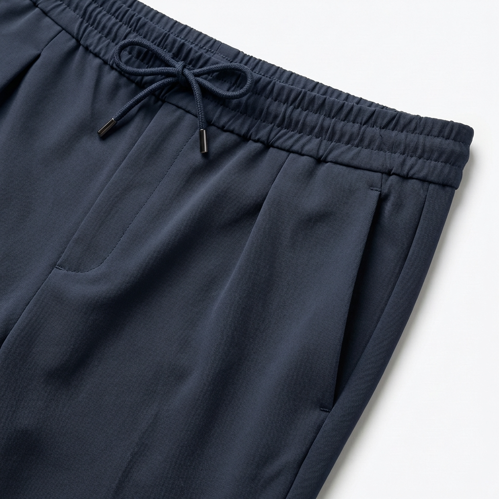 BRUNELLO TROUSER - NAVY