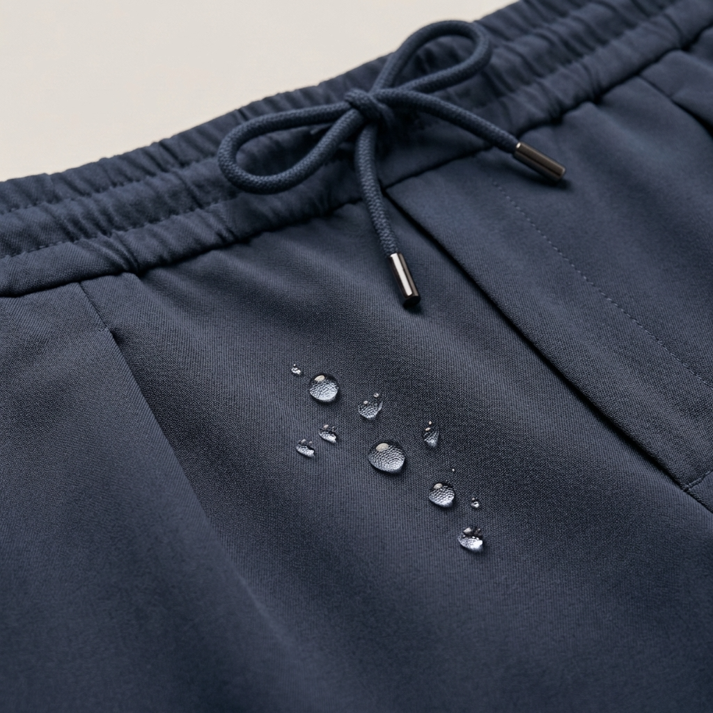 BRUNELLO TROUSER WIDE-FIT  - NAVY