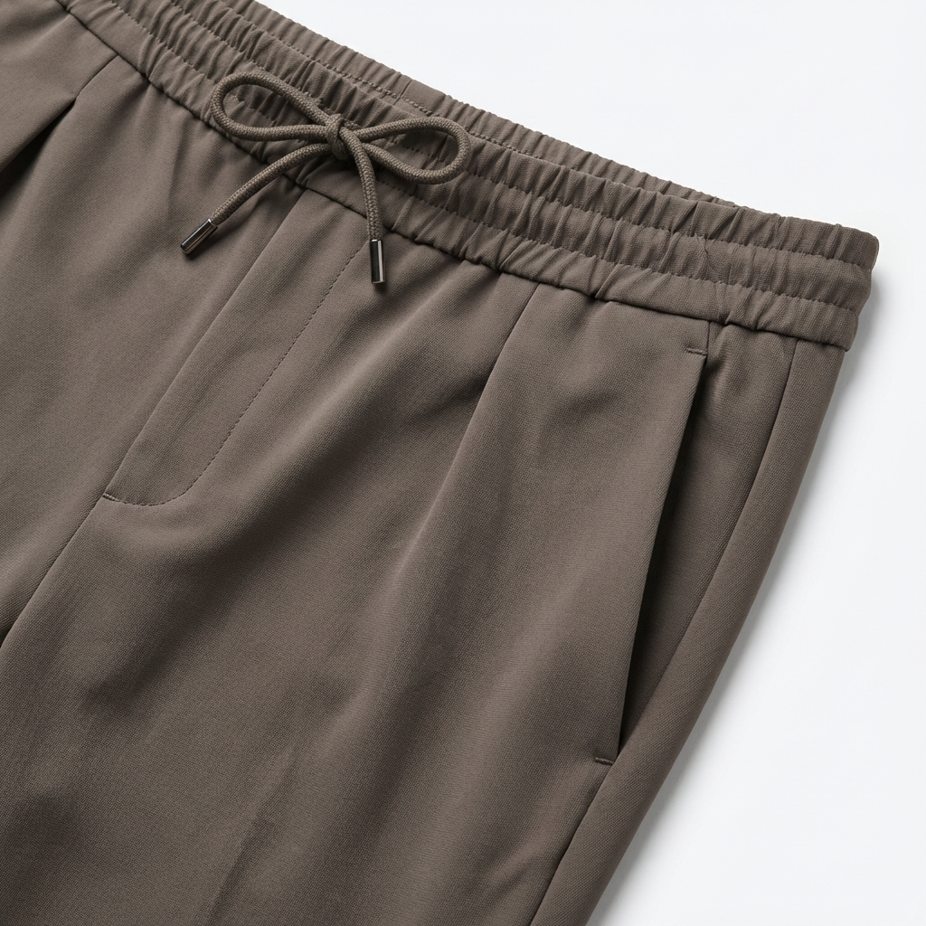 BRUNELLO TROUSER  - STONE