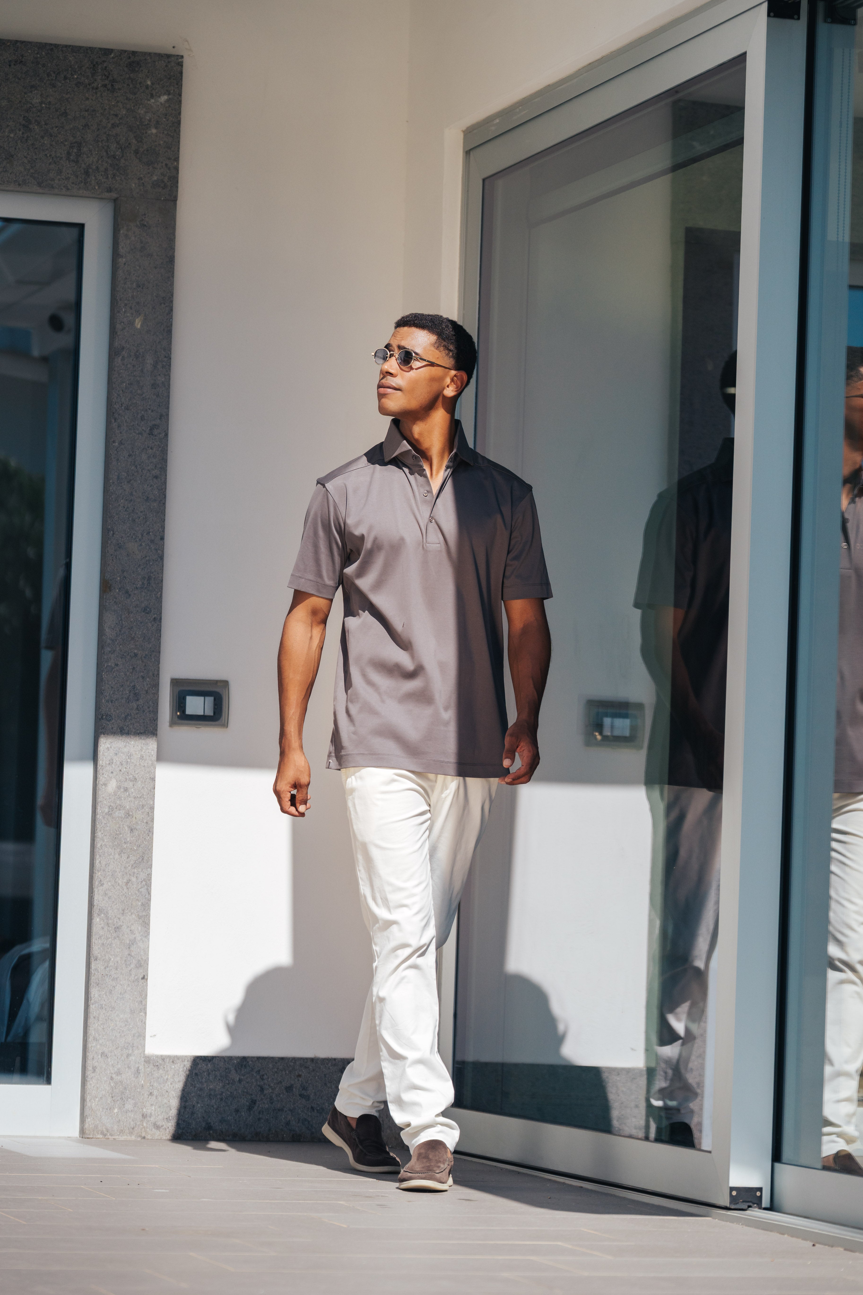 LUSO POLO - DARK GREY