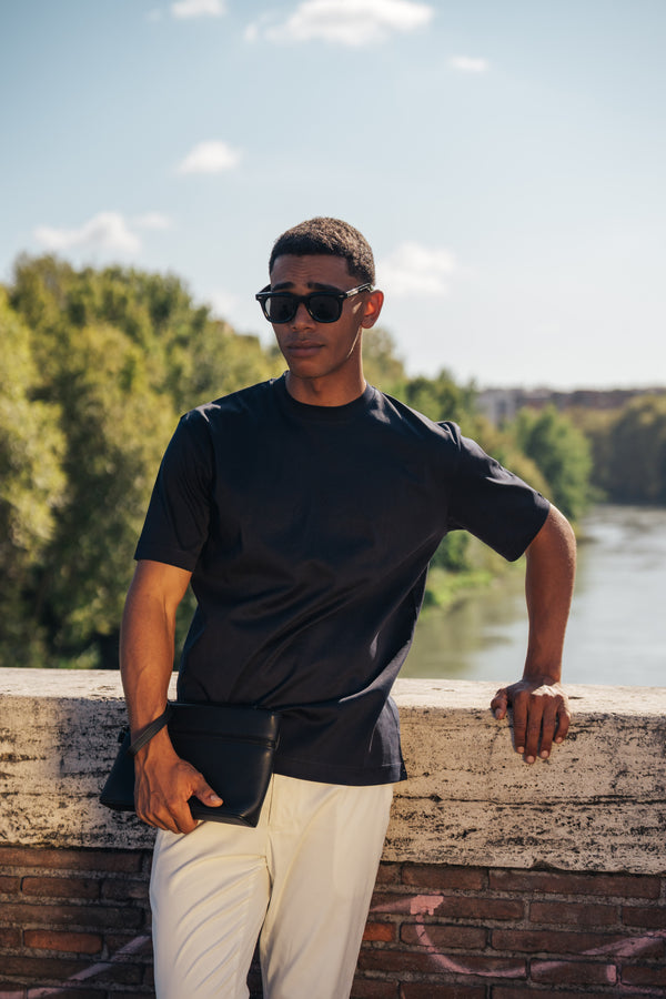 FERETTI T-SHIRT - NAVY