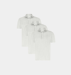 LUSO POLO 3 PACK - WHITE