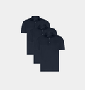 LUSO POLO 3 PACK - NAVY