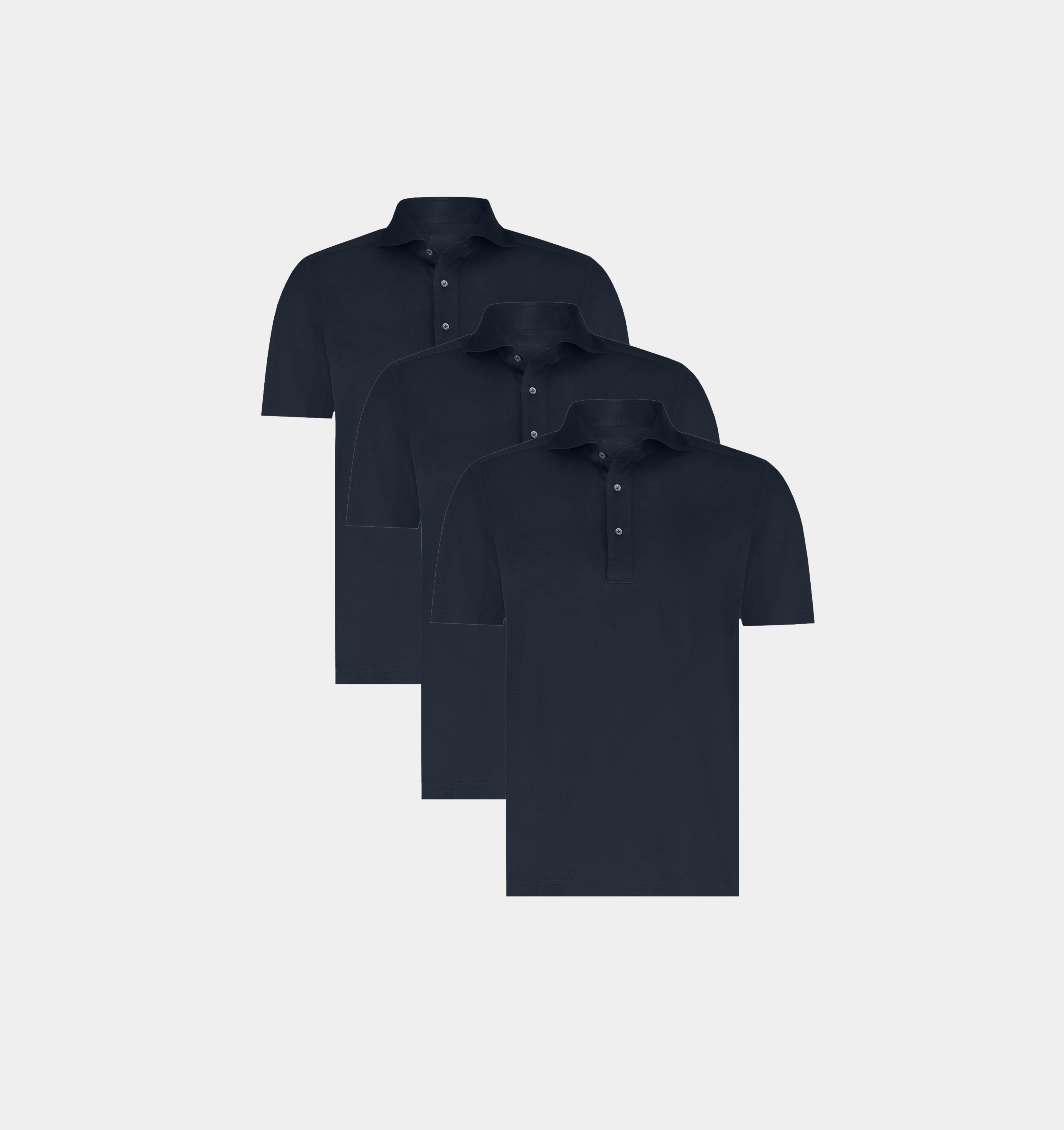 LUSO POLO 3 PACK - NAVY